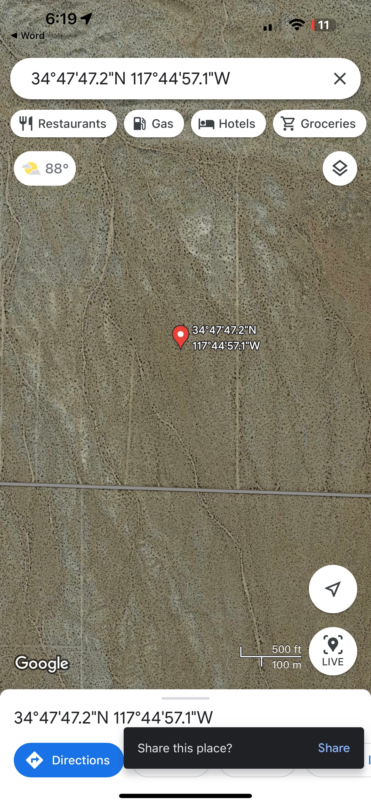 0.34 2.55 acres in hi vista SOLO 810 AL MES