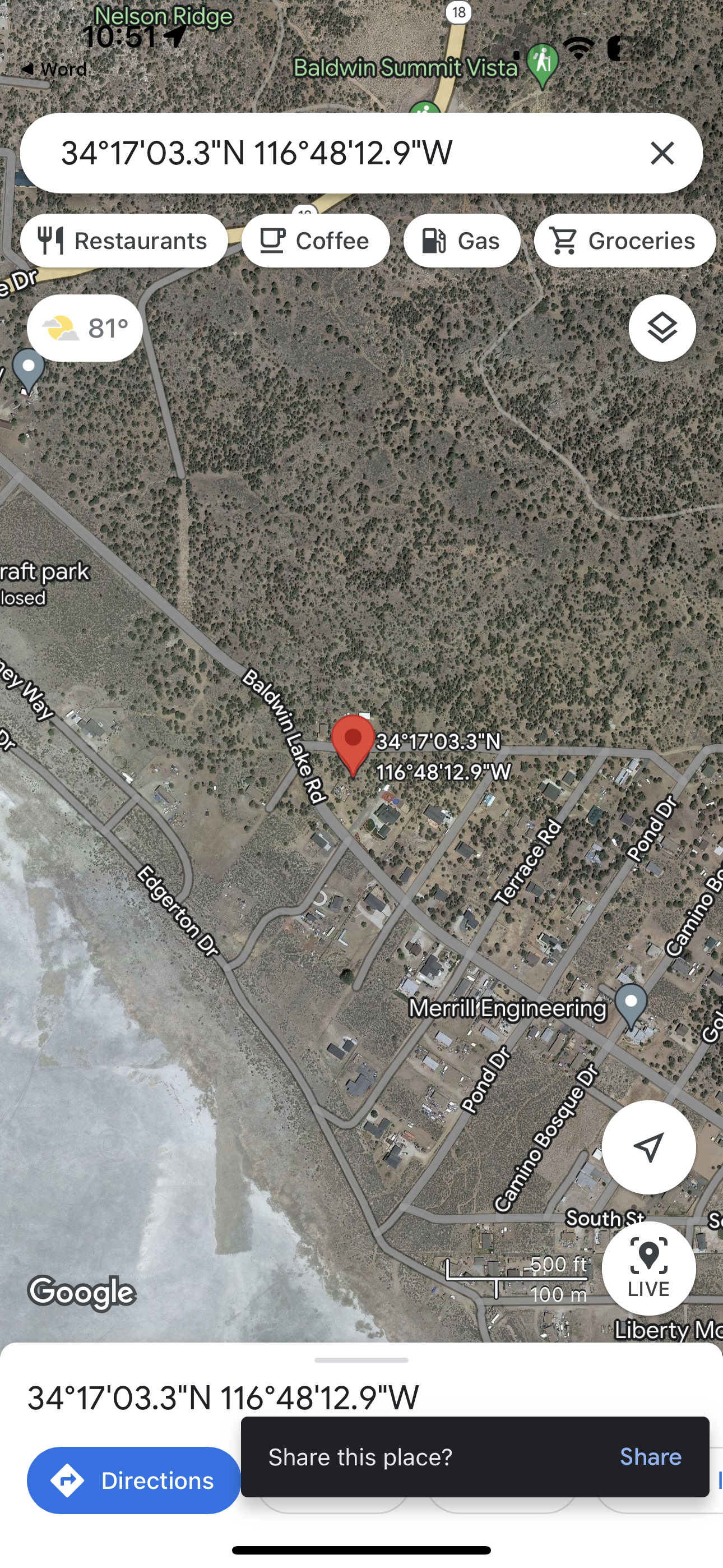 0.13 Baldwin lake/a lado de big bear PIN 8045