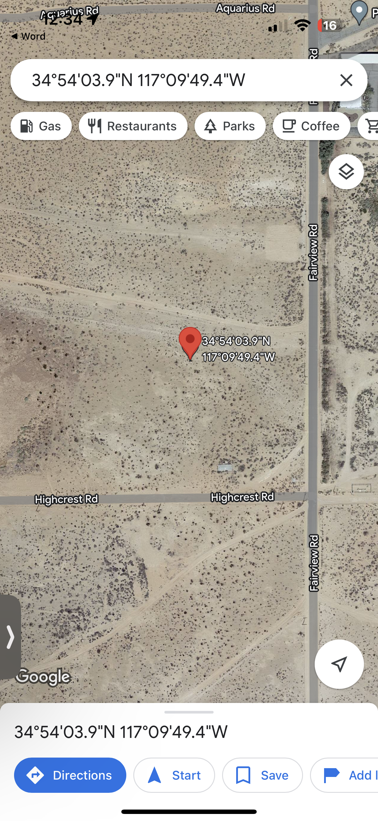 0.38 pin 9202 Hinkley 10 acres