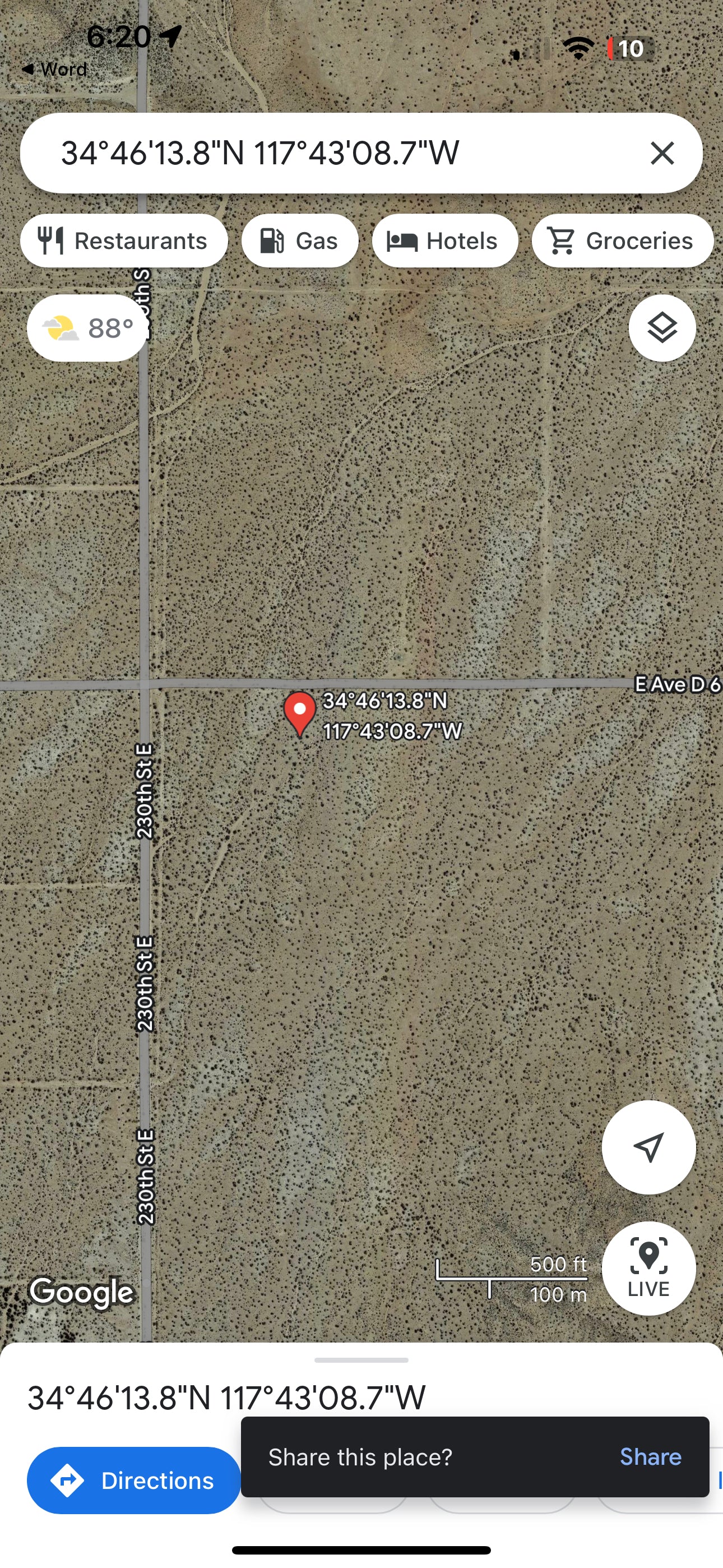 0.37 2.58 acres en Hi Vista