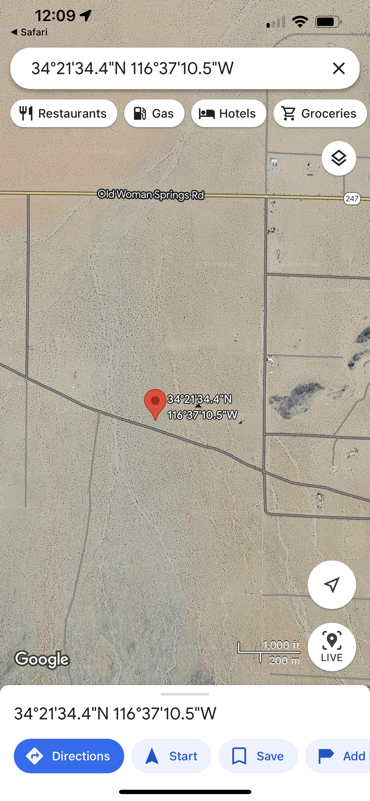 0.04  2.5 acres Lucerne Valley SOLO $810 AL MES
