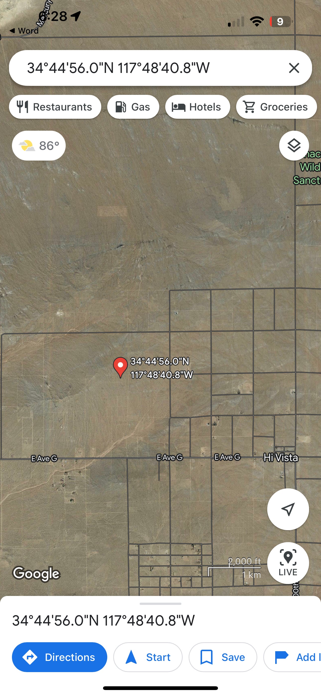 0.35 2.54 ACRES HI VISTA SOLO 810 AL MES