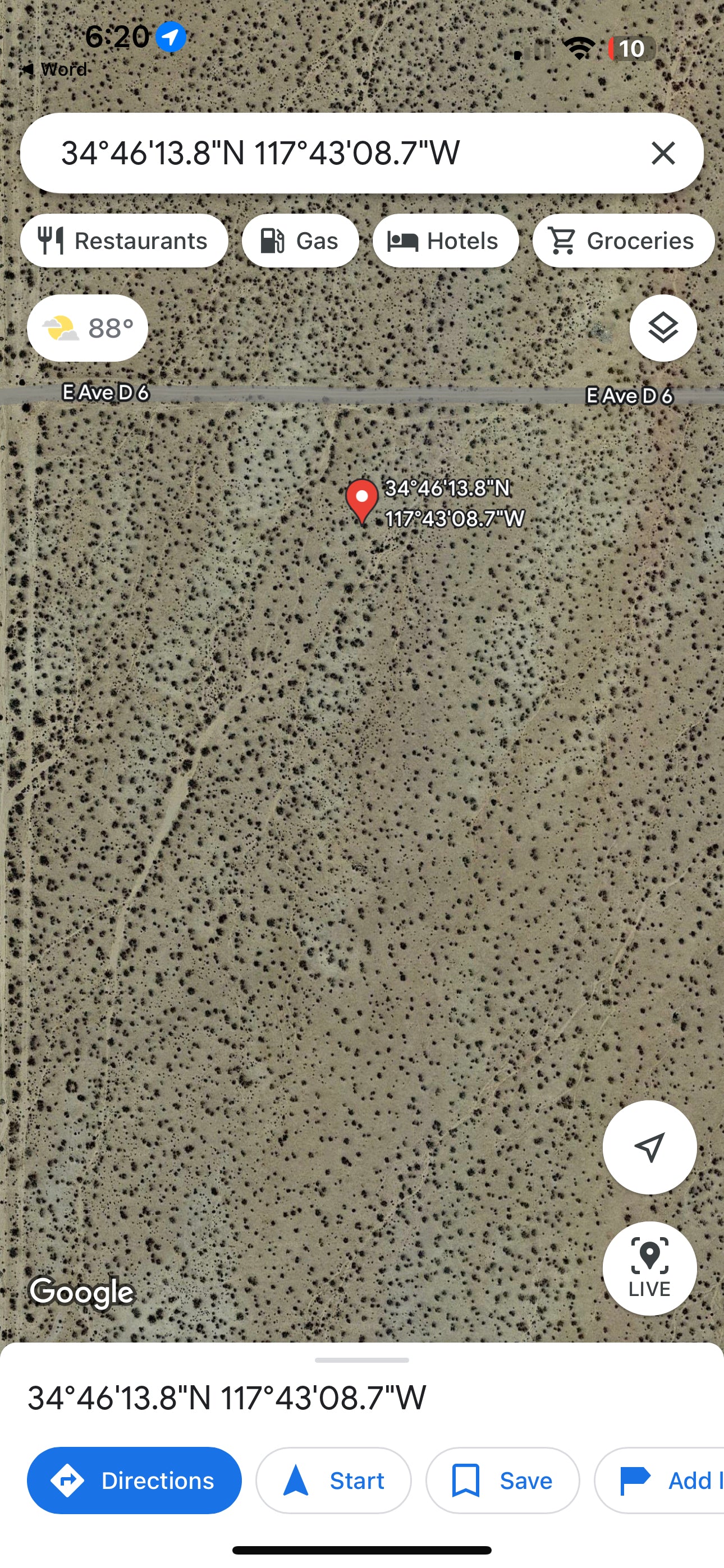 0.37 2.58 acres en Hi Vista