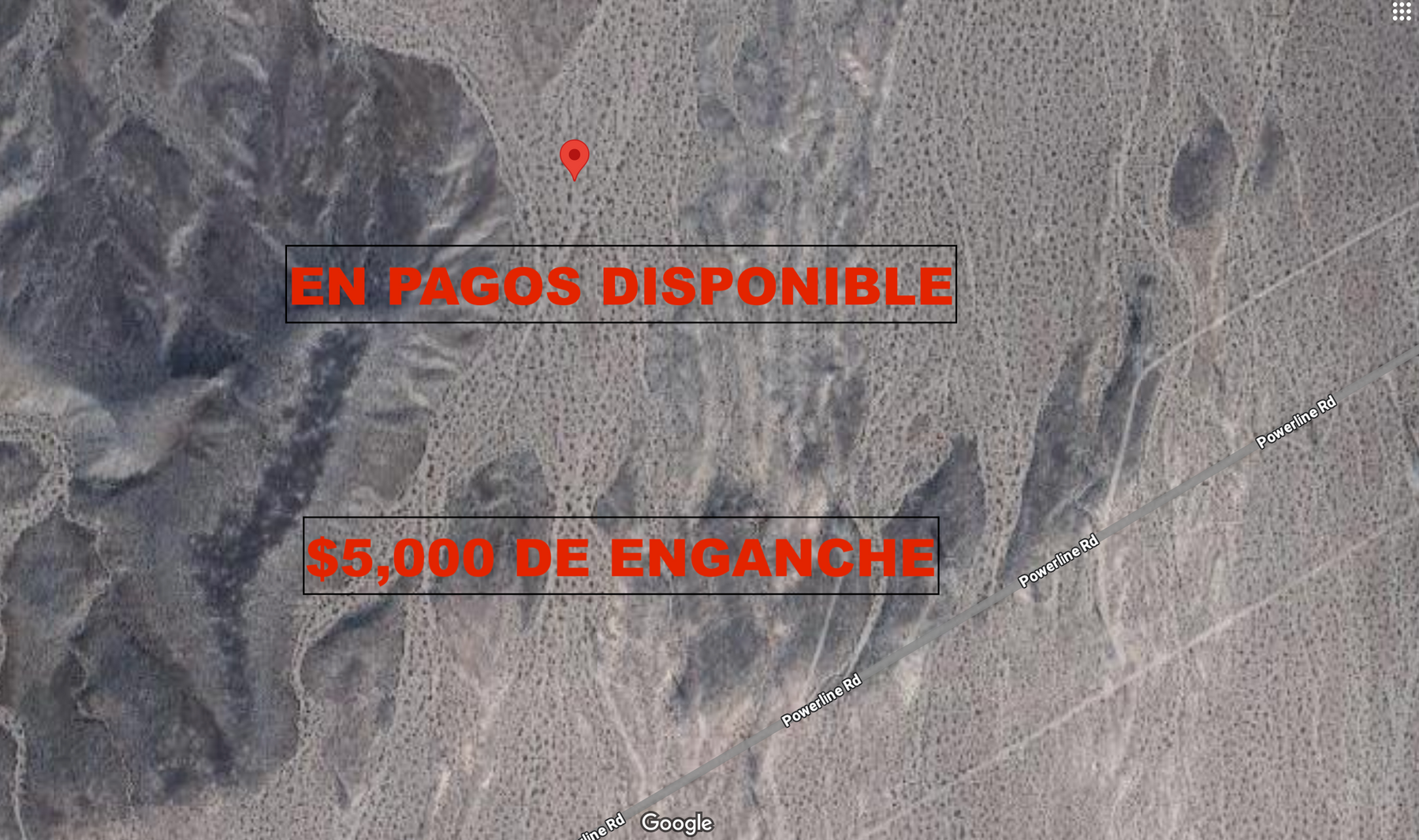 0.62 10 Acres in Barstow/Hermosa Vista off Fwy 15