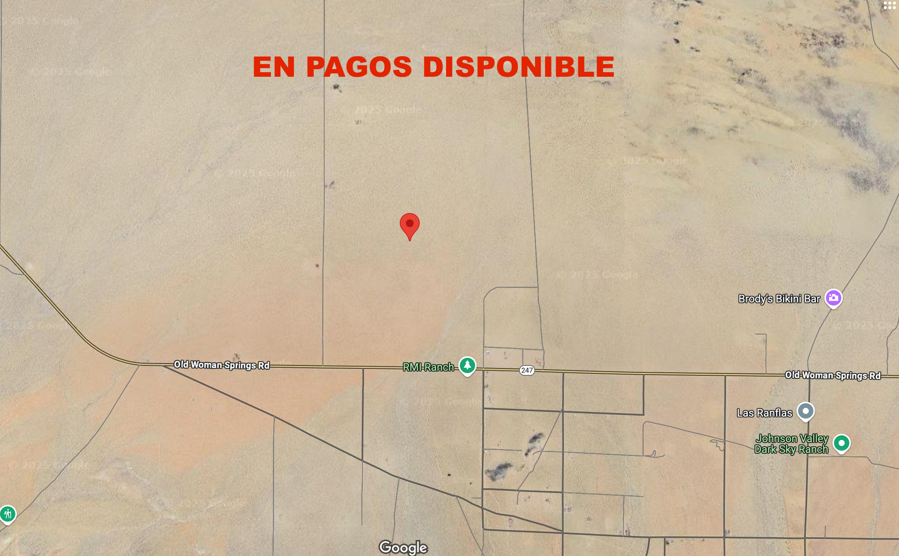 Lucerne Valley 2.50 acres OFERTA POR TIEMPO LIMITADO