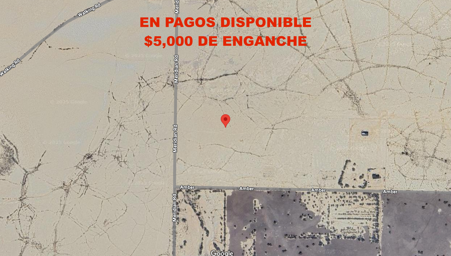 2.94 acres en Newberry Springs, CA (propiedad de prueba)