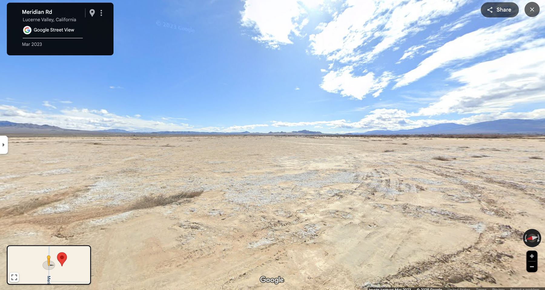 2.94 acres en Newberry Springs, CA (propiedad de prueba)