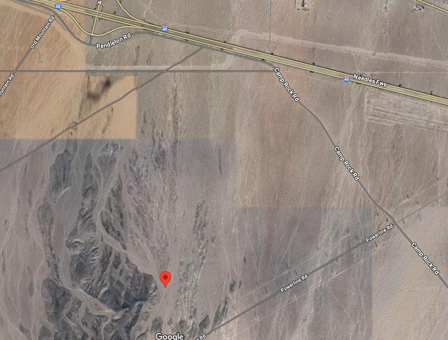 0.62 10 Acres in Barstow/Hermosa Vista off Fwy 15