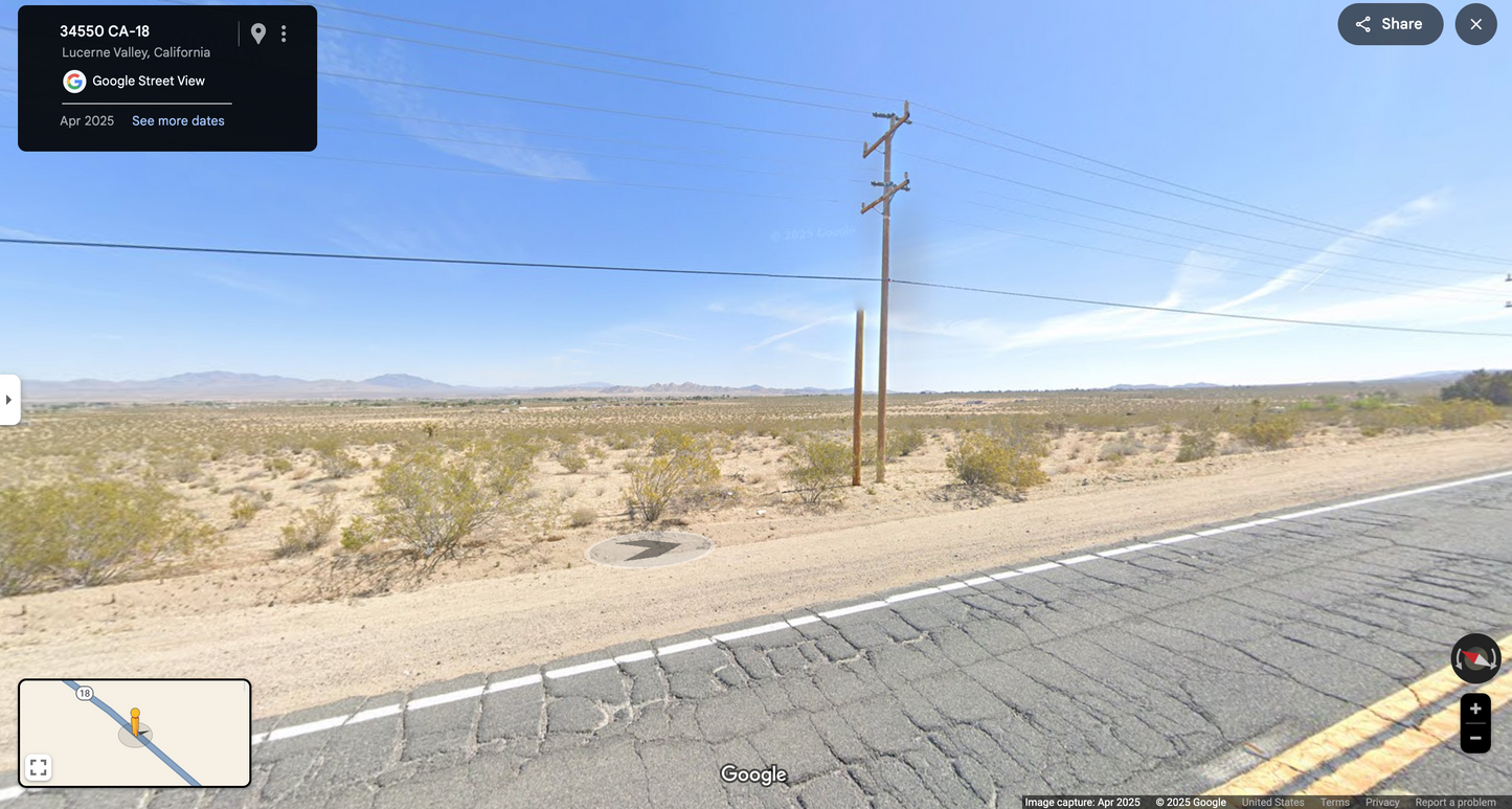0.64 Lucerne Valley 4.16 acres cerca de hwy 18