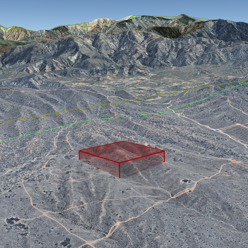 2.94 acres en Newberry Springs, CA (propiedad de prueba)