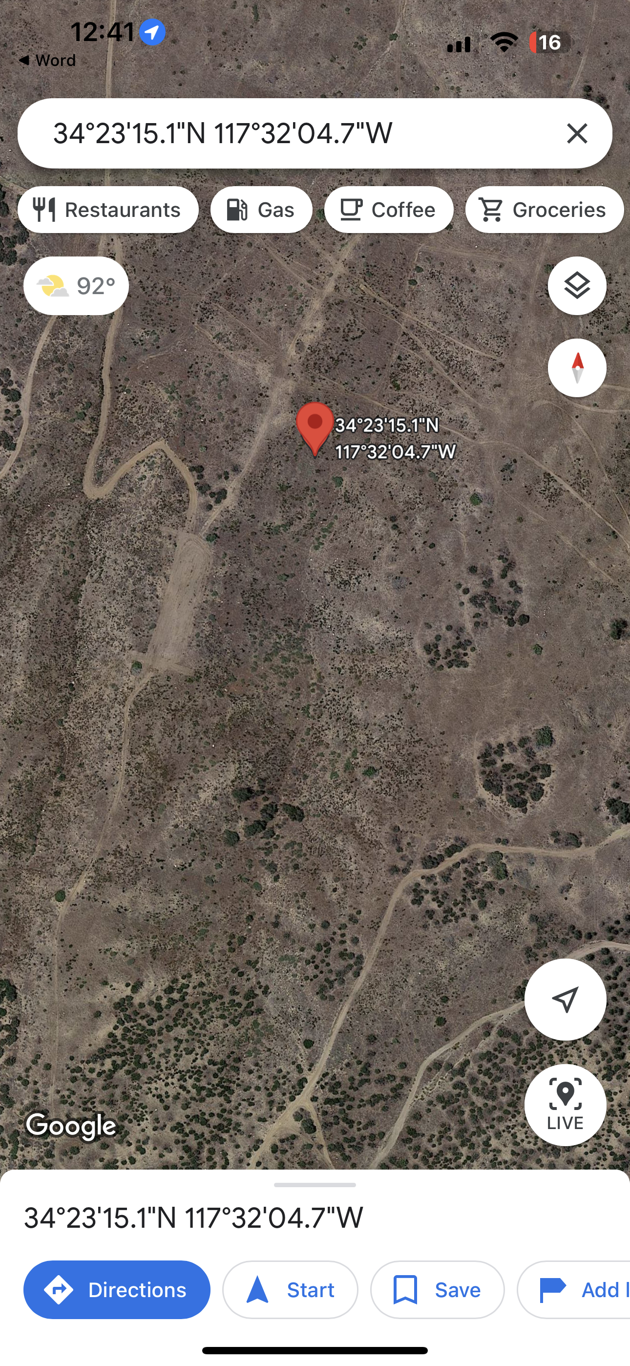 0.28  10 acres en phelan. Hermosa Vista