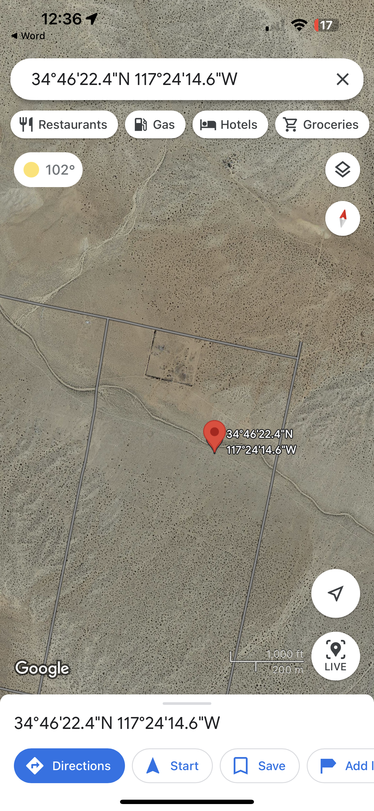 0.17 15 ACRES EN HELENDALE