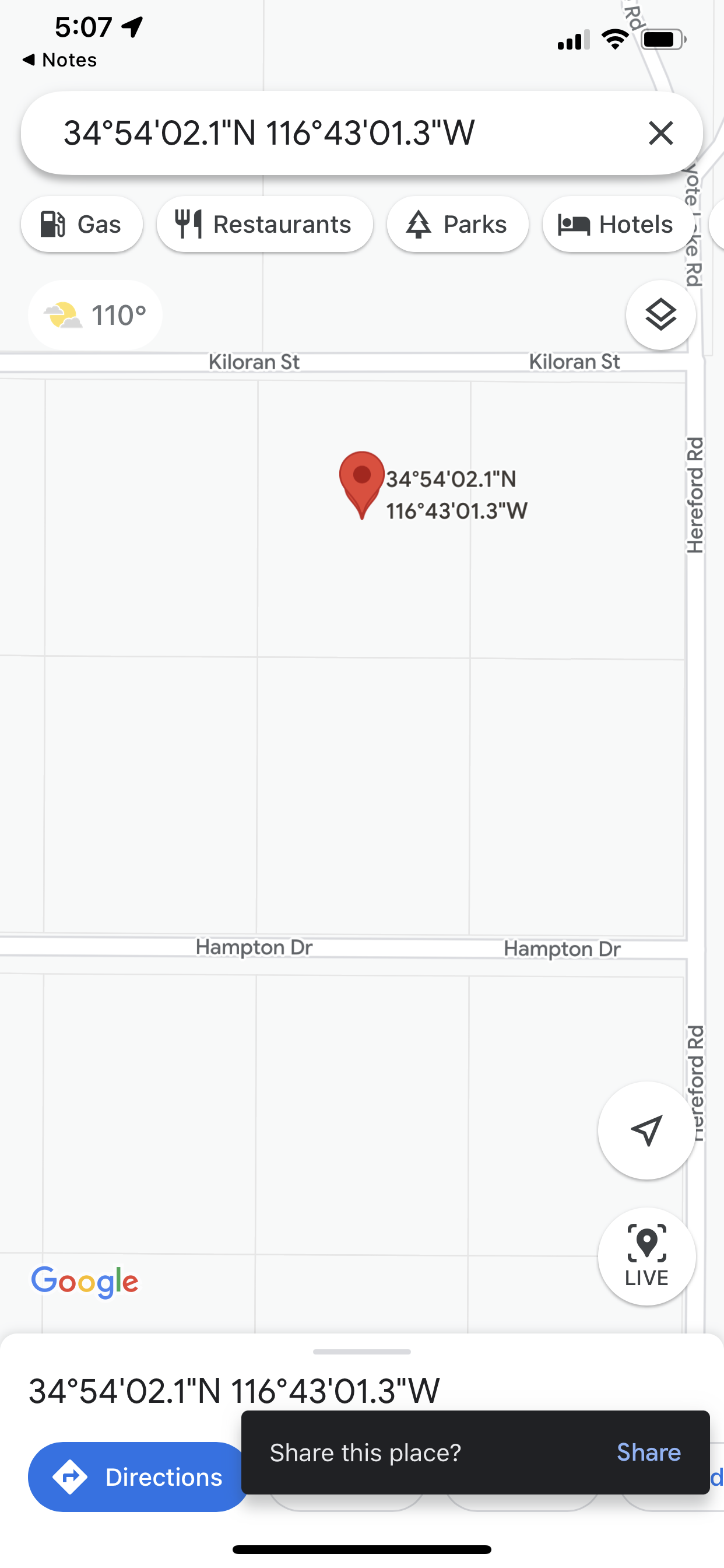 0.05 Newberry Springs 2.94 acres SOLO $810 AL MES