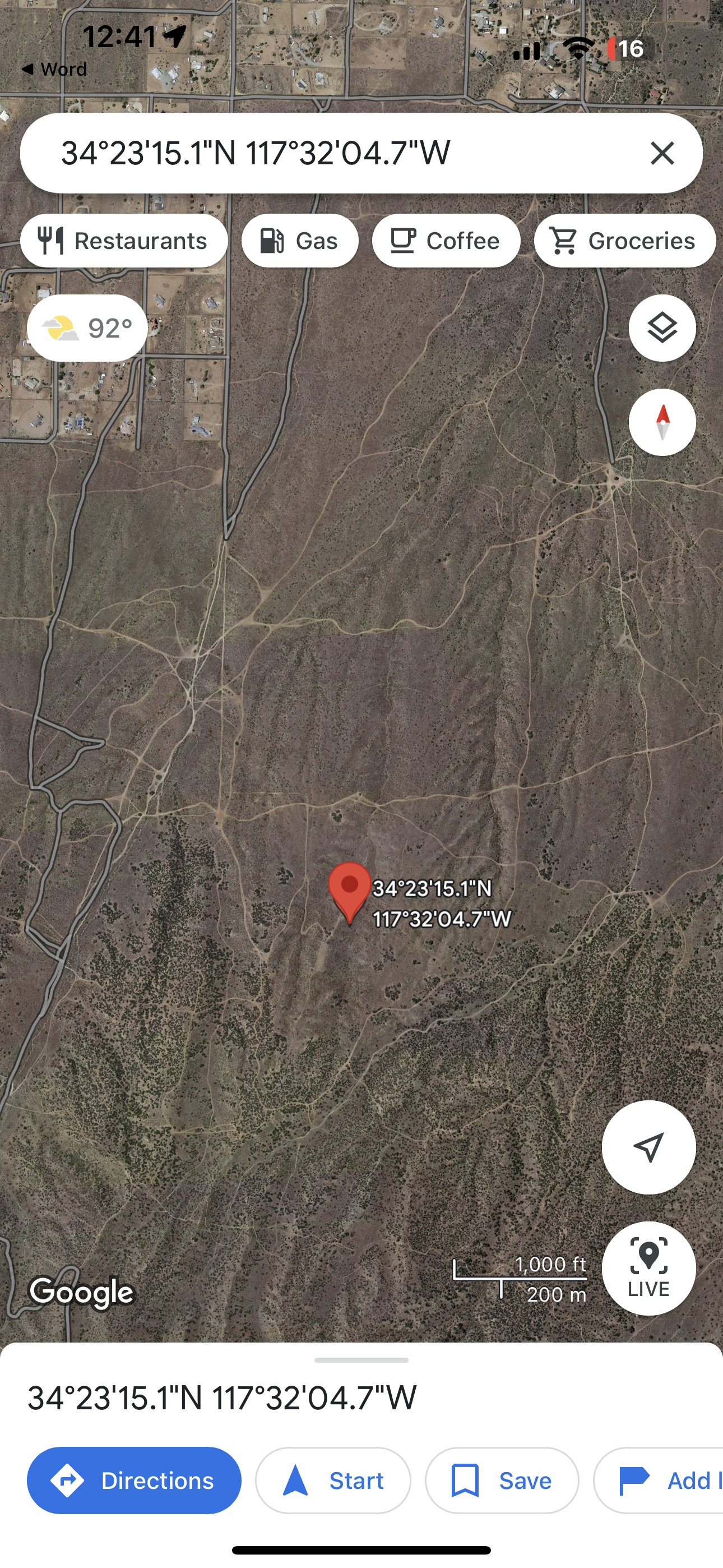 0.28  10 acres en phelan. Hermosa Vista