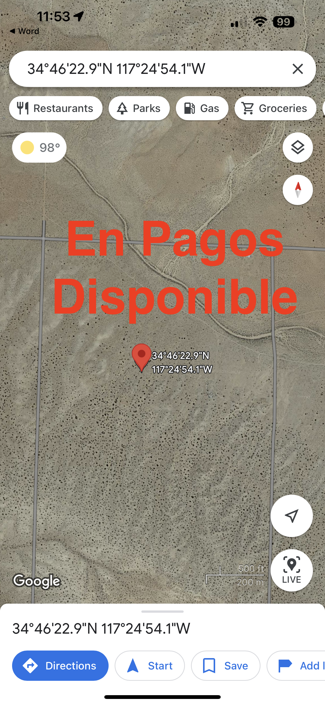 0.25 2.5 ACRES HELENDALE
