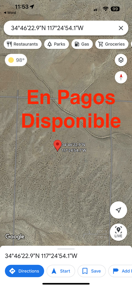0.25 2.5 ACRES HELENDALE