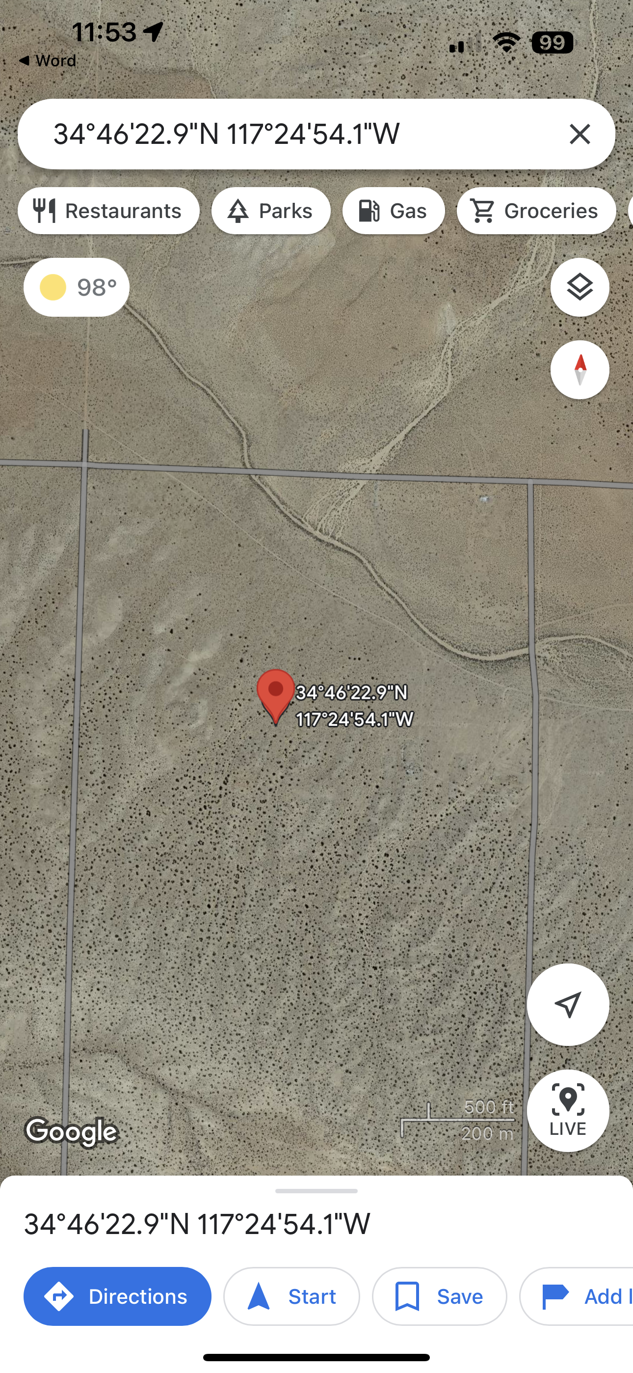 0.25 2.5 ACRES HELENDALE