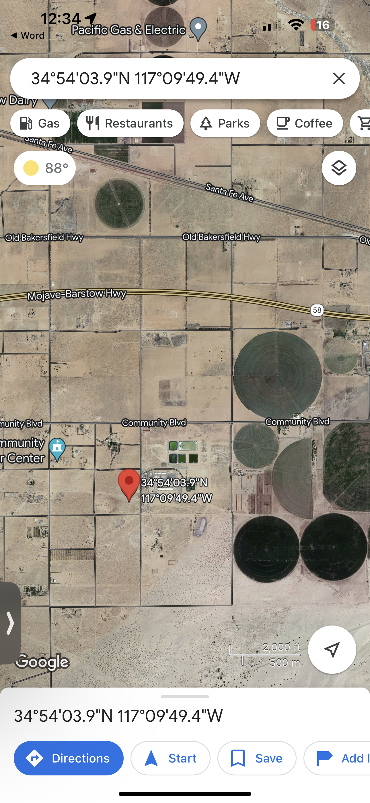 0,38 pasadores 9202 Hinkley 10 acres