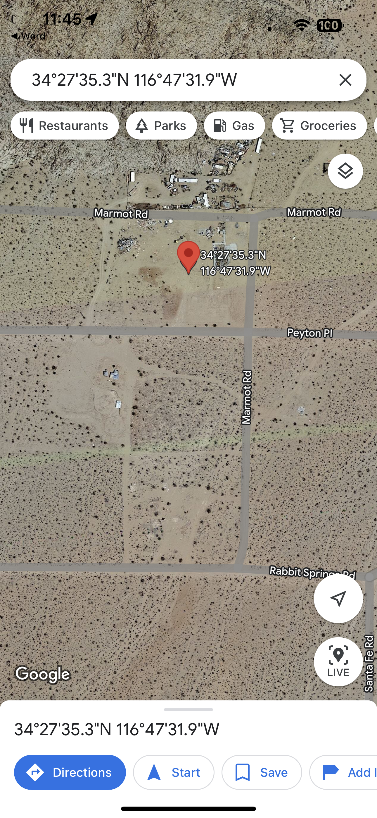 0.40  BURNED STRUCTURE 2.5 ACRES SOLO 810 AL MES