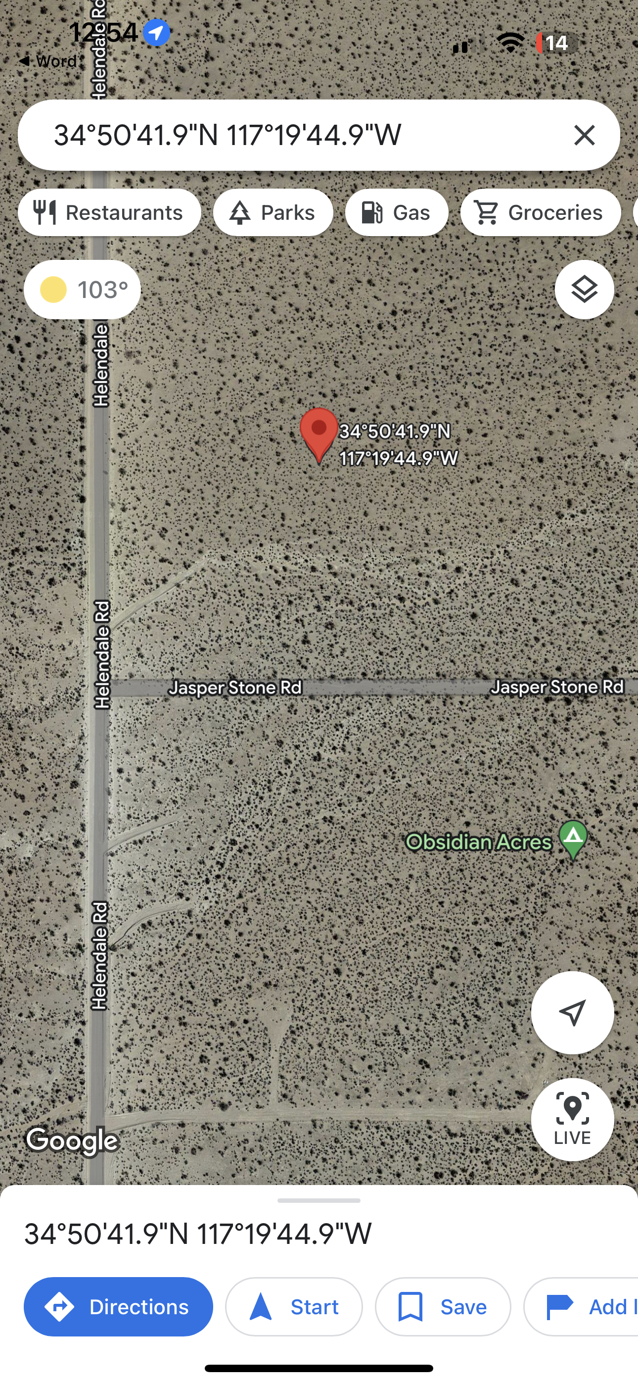 0.21  5 acres en helendale