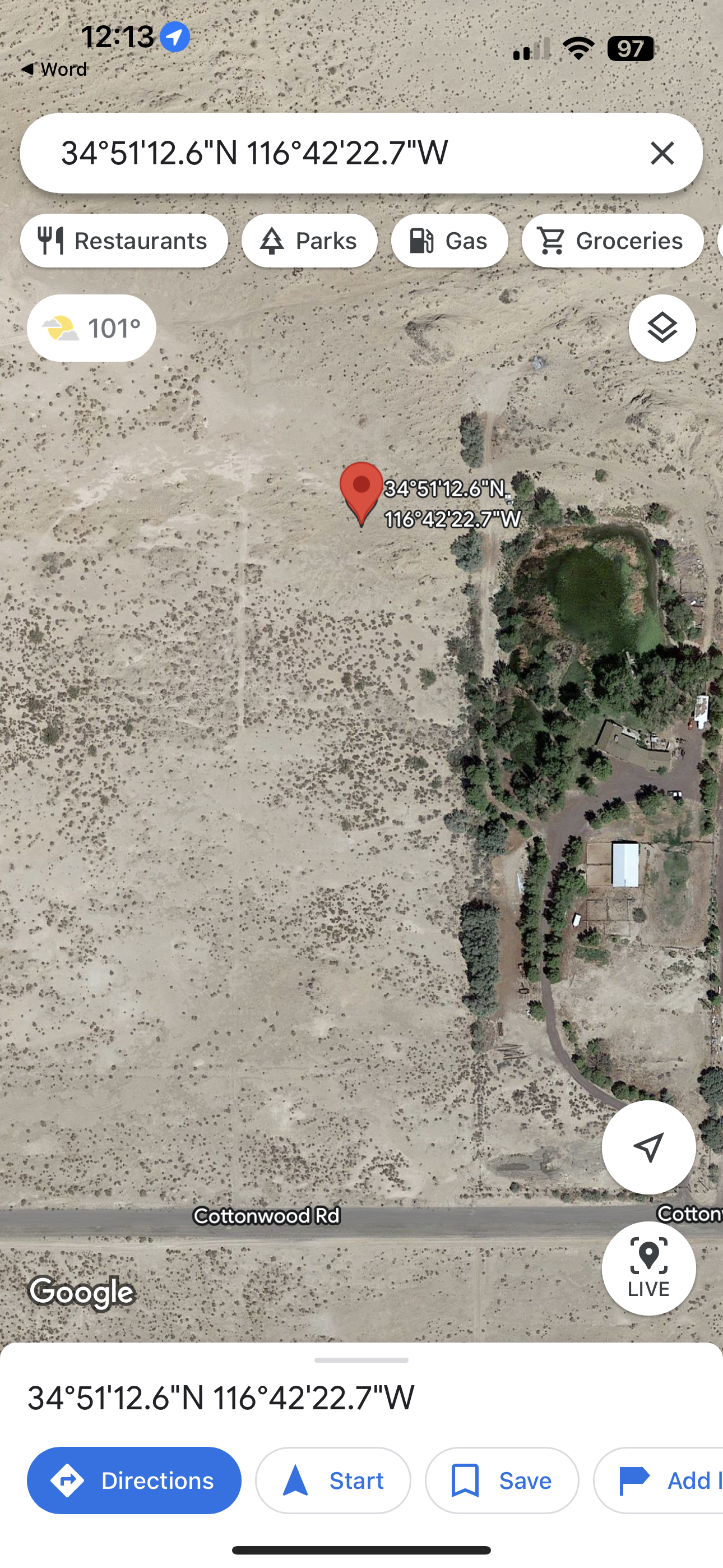 0.39 5 Acres Newberry Springs SOLO 810 AL MES