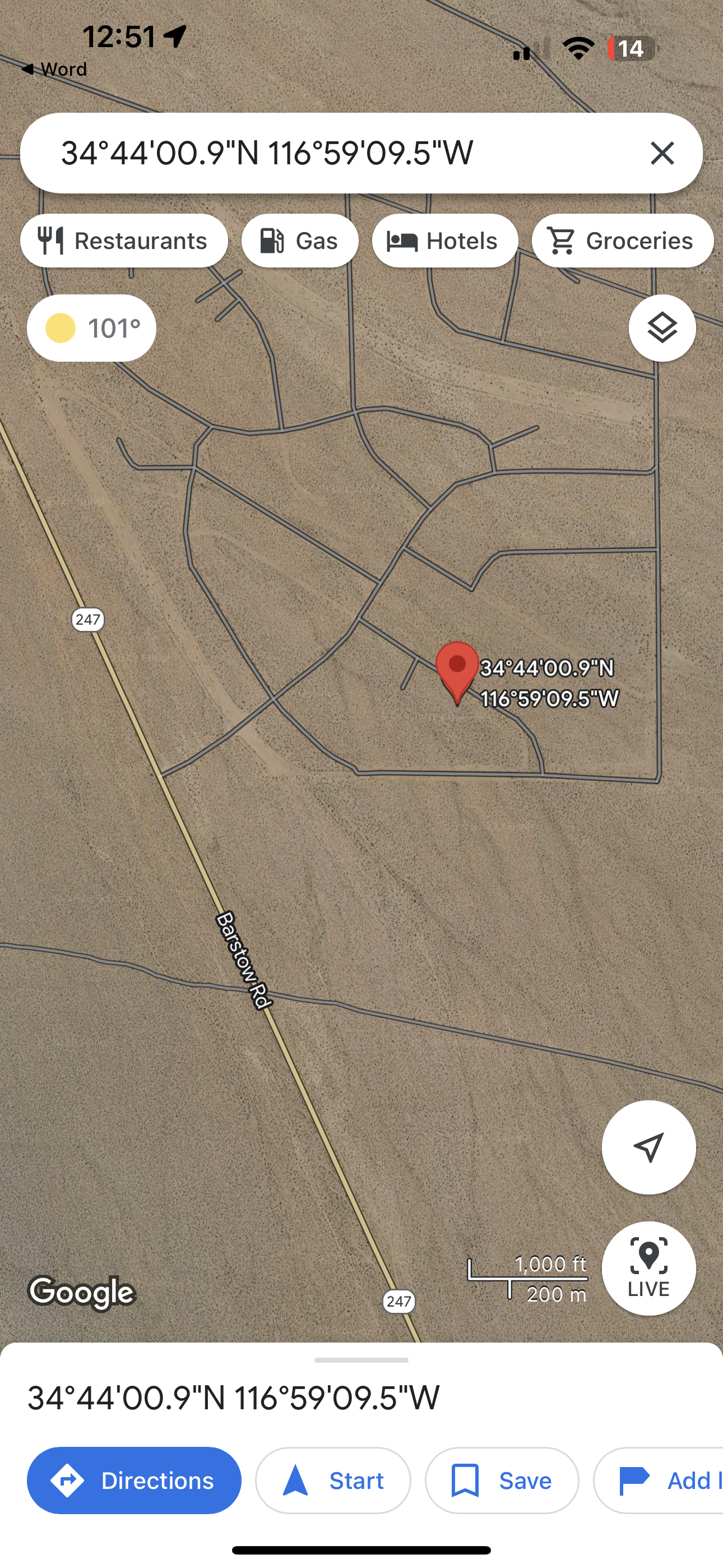 0.19  pin 9212 Lucerne Valley  2.37 acres acres